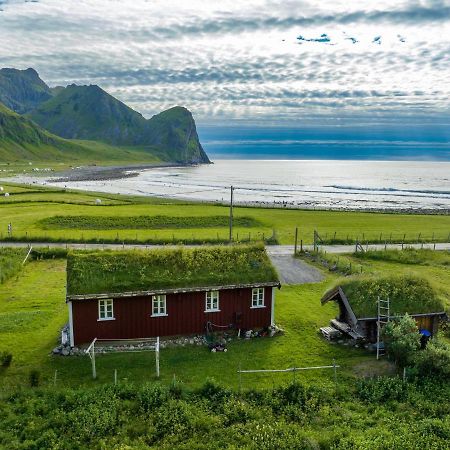 Unstad Cabin With Seaview Unnstad Esterno foto