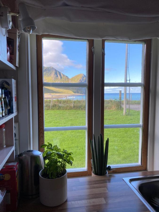Unstad Cabin With Seaview Unnstad Esterno foto