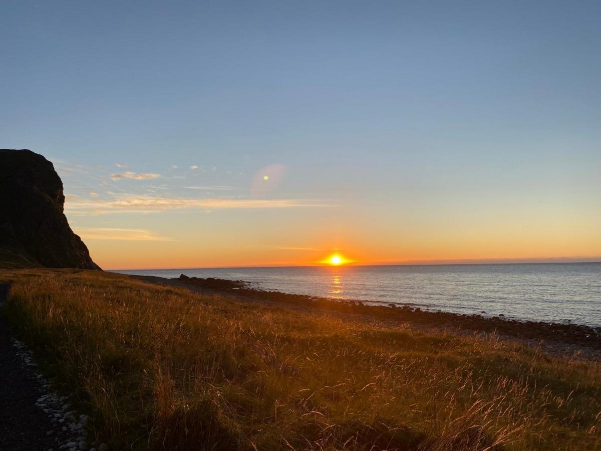 Unstad Cabin With Seaview Unnstad Esterno foto