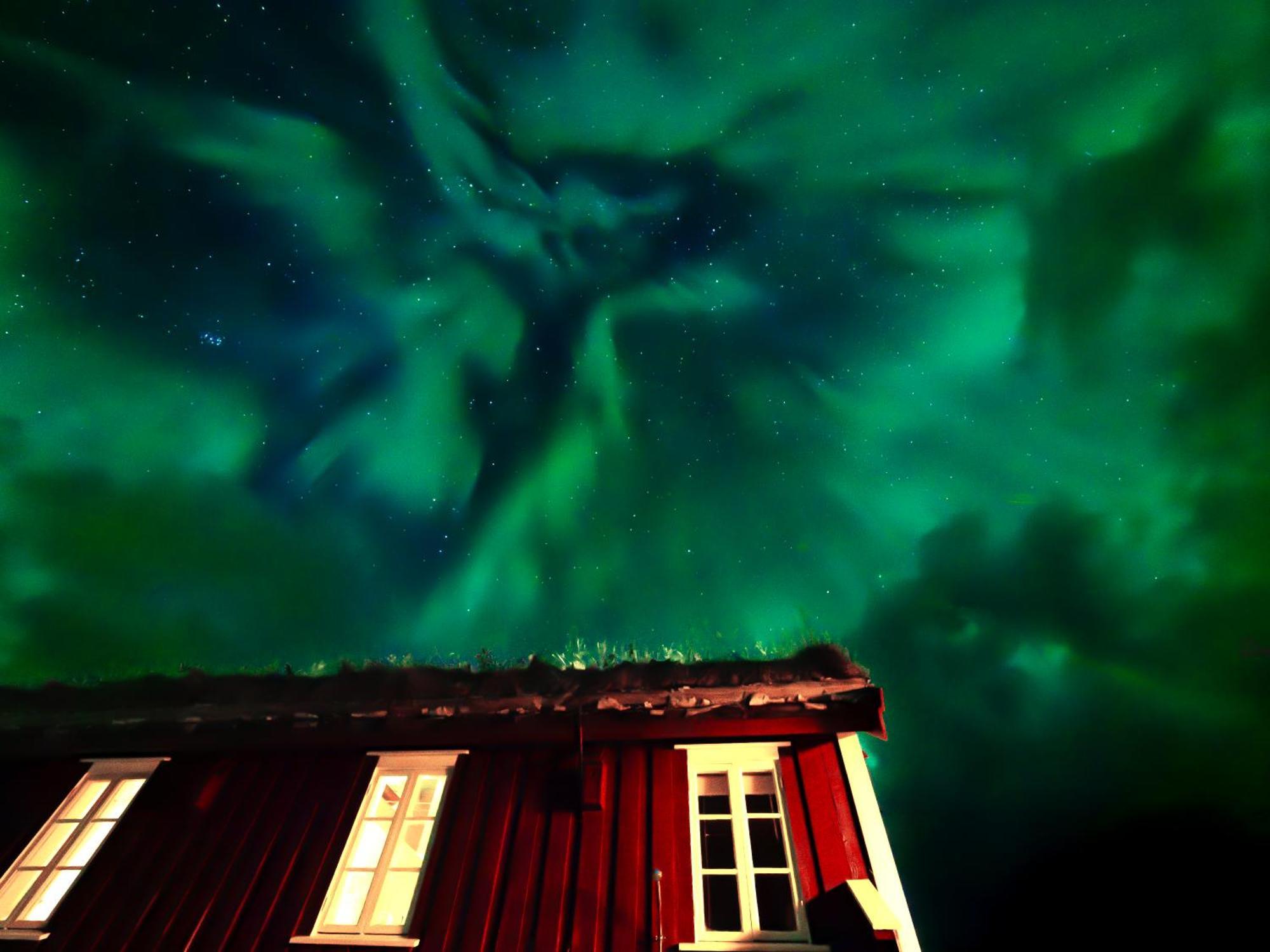Unstad Cabin With Seaview Unnstad Esterno foto